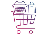 Testmarkt_Icon_Anlass Grafik eines Einkaufswagen